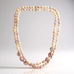 Collana in argento con Perla di Acqua Dolce (TPC)