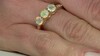 Zilveren ring met Welo-opalen