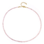 Collana in argento con Morganite del Madagascar