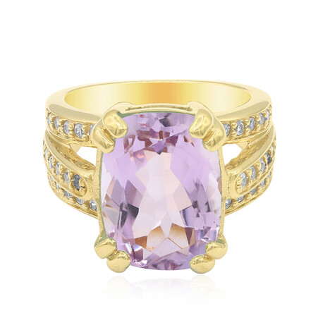 Bolivianischer Amethyst-Silberring