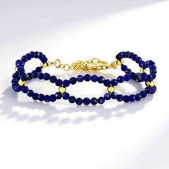 Bracciale in argento con Lapislazzuli