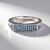 Bague en argent et Saphir bleu