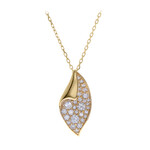 14K SI1 (H) Diamond Gold Necklace (CIRARI)