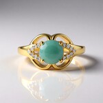 Anello in argento con Grandidierite