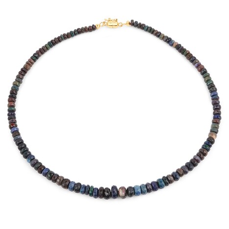 Collana in argento con Opale Mezezo