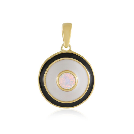 Welo-Opal-Silberanhänger