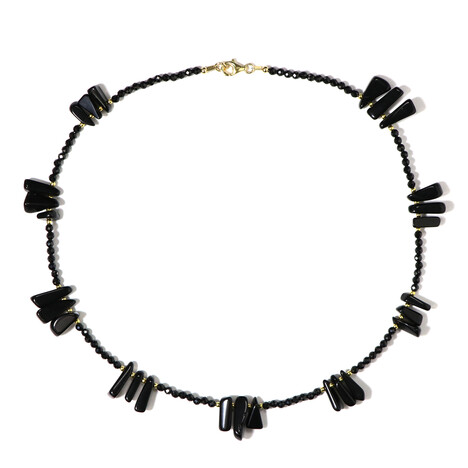 Collar en plata con Obsidiana