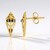 Boucles d'oreilles en argent et Diamant noir (Ornaments by de Melo)