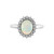 Welo Opal Silver Ring