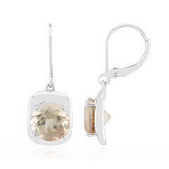 Oregon Sunstone Silver Earrings