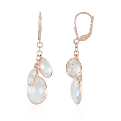 Pendientes en plata con Cuarzo blanco (KM by Juwelo)