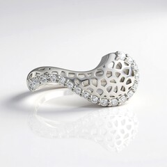 Anello in argento con Zircone