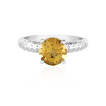 Zilveren ring met een scapoliet