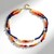 Collana in argento con Ematite Dorata (Riya)
