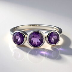 Anello in argento con Quarzo Azur