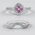 Anello in argento con Rubino