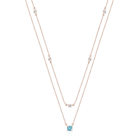 Collar en plata con Zircón de Ratanak Kirí (Adela Silber)