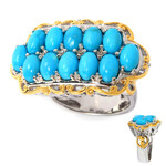 Anillo en plata con Turquesa (Gems en Vogue)