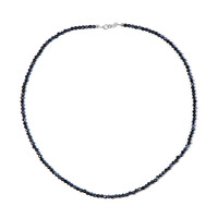 Collana in argento con Zaffiro Blu