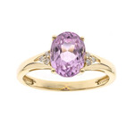 Gouden ring met een Patroke kunziet (CIRARI)