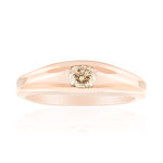 9K VS1 Argyle Rose De France Diamond Gold Ring (Annette)