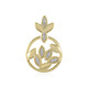 Pendentif en argent et Diamant I2 (I)