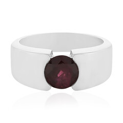 Rhodolite Silver Ring