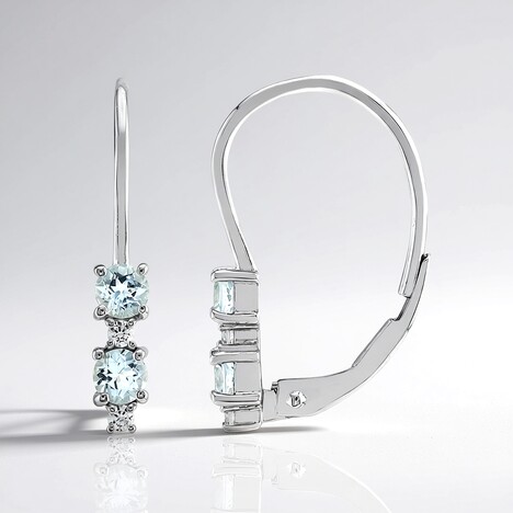Orecchini in argento con Ambligonite