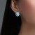 Sleeping Beauty Turquoise Silver Earrings (Faszination Türkis)