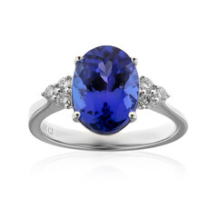 Anello in oro con Tanzanite AAA (CIRARI)