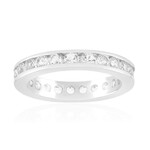 Weißer Topas-Silberring