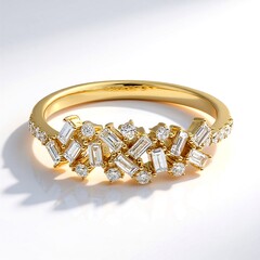 Anello in oro con Diamante SI1 (H)