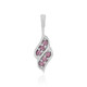 Pendentif en argent et Grenat de Malaya