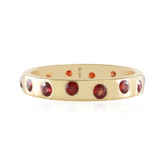 Tanzanian Ruby Silver Ring