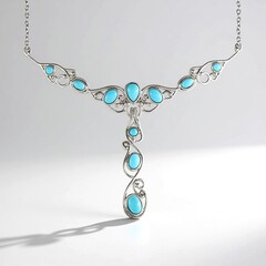 Collana in argento con Turchese Sleeping Beauty (Faszination Türkis)