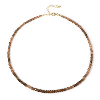 Collier en argent et Andalousite