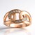 Anello in argento con Diamante Argyle Rose de France I1 (Annette)