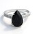 Anello in argento con Spinello Nero