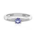 Anello in argento con Tanzanite