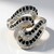 Anello in argento con Spinello Nero