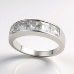 Anello in argento con Danburite