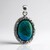 Pendentif en argent et Chrysocolle (Art of Nature)