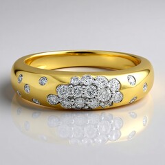 Anello in oro con Diamante SI1 (G)