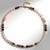 Collana in argento con Quarzo Rosa (Riya)