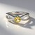 Anello in argento con Berillo Giallo