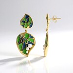 Orecchini in argento con Perla d'Acqua Dolce Bianca (Adela Silber)