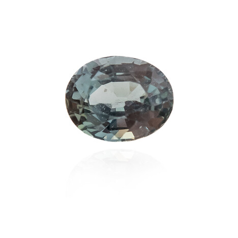 Nicht erhitzter Pfauen-Saphir 0,45 ct