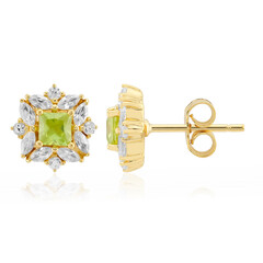 Sphene Silver Earrings