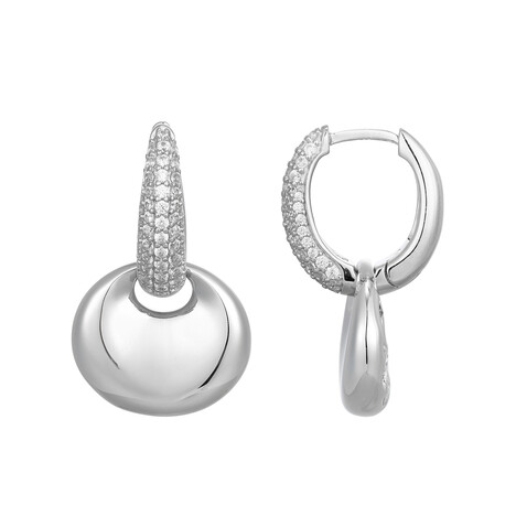 Zirkon-Silberohrringe (Adela Silber)