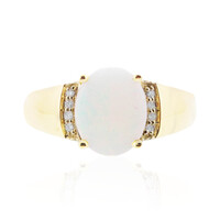 Bague en or et Opale d'Australie (CIRARI)